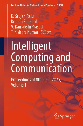 Imagen de portada: Intelligent Computing and Communication 9783032183453