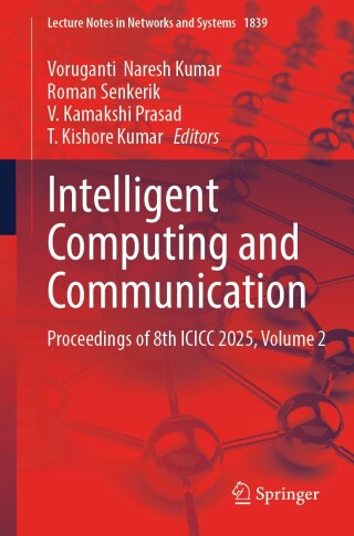 Imagen de portada: Intelligent Computing and Communication 9783032183484