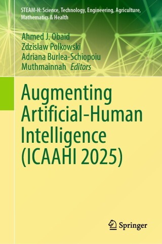 Imagen de portada: Augmenting Artificial-Human Intelligence (ICAAHI 2025) 9783032191298