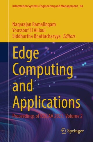 Imagen de portada: Edge Computing and Applications 9783032191953