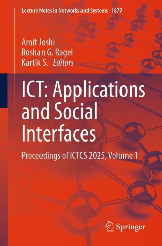 Imagen de portada: ICT: Applications and Social Interfaces 9783032196712