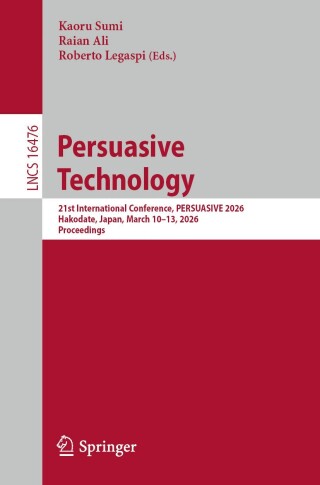 Imagen de portada: Persuasive Technology 9783032196866