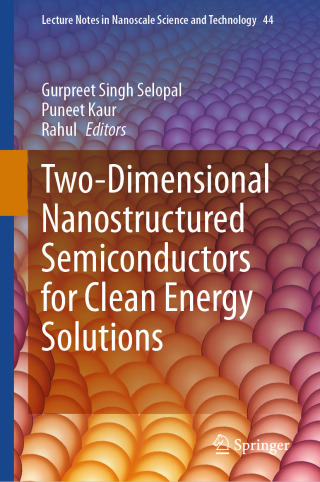 Cover image: Two-Dimensional Nanostructured Semiconductors for Clean Energy Solutions 9783032214720