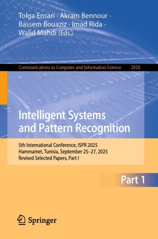 Imagen de portada: Intelligent Systems and Pattern Recognition 9783032215819