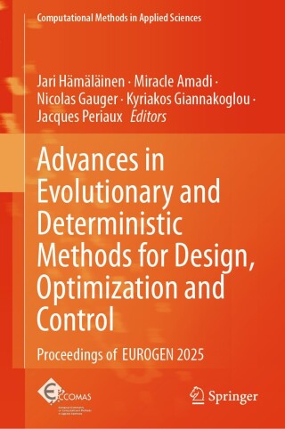 Cover image: Advances in Evolutionary and Deterministic Methods for Design, Optimization and Control 9783032218926