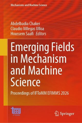 Imagen de portada: Emerging Fields in Mechanism and Machine Science 9783032222695