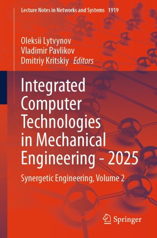 Imagen de portada: Integrated Computer Technologies in Mechanical Engineering - 2025 9783032223814