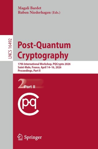 Imagen de portada: Post-Quantum Cryptography 9783032226976