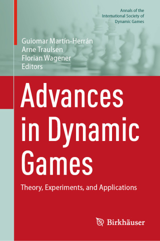 Imagen de portada: Advances in Dynamic Games 9783032227614