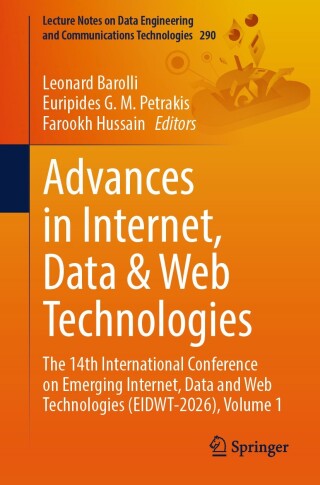 Cover image: Advances in Internet, Data & Web Technologies 9783032227942