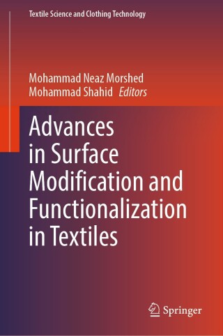 Imagen de portada: Advances in Surface Modification and Functionalization in Textiles 9783032233769