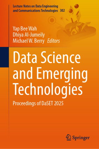 Imagen de portada: Data Science and Emerging Technologies 9783032234063