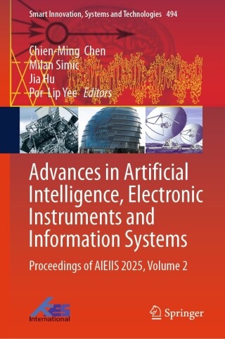 Cover image: Advances in Artificial Intelligence, Electronic Instruments and Information Systems 9783032237118