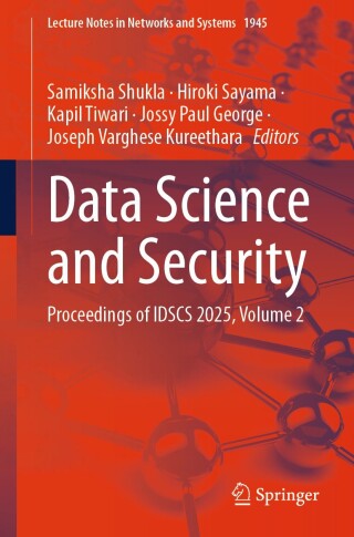 Imagen de portada: Data Science and Security 9783032240743