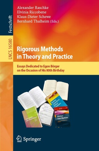 Imagen de portada: Rigorous Methods in Theory and Practice 9783032244932