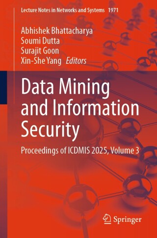Imagen de portada: Data Mining and Information Security 9783032259547