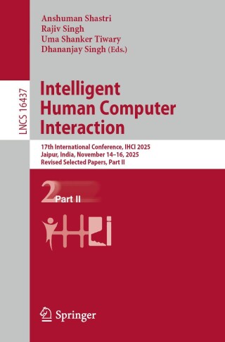 Imagen de portada: Intelligent Human Computer Interaction 9783032263513