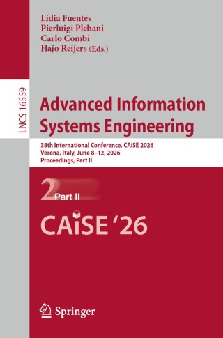 Imagen de portada: Advanced Information Systems Engineering 9783032281166
