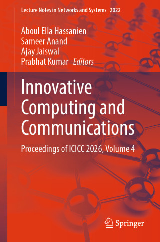 صورة الغلاف: Innovative Computing and Communications 9783032285904