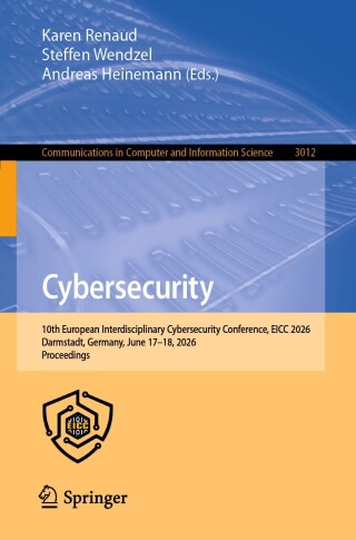 Imagen de portada: Cybersecurity 9783032289568