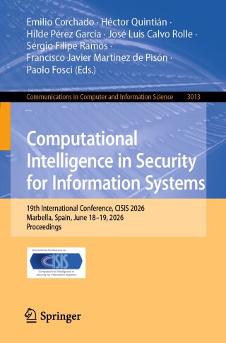 表紙画像: Computational Intelligence in Security for Information Systems 9783032292506