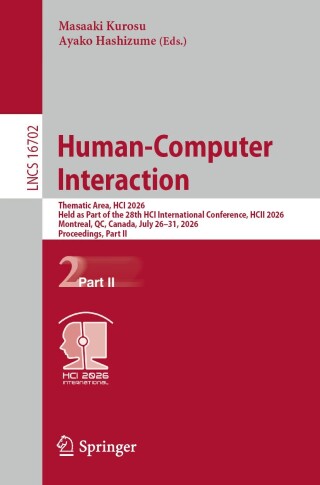 Immagine di copertina: Human-Computer Interaction 9783032295859
