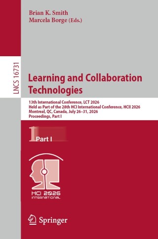 表紙画像: Learning and Collaboration Technologies 9783032305411