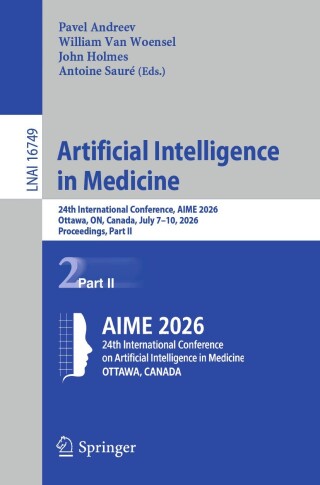 Imagen de portada: Artificial Intelligence in Medicine 9783032308122