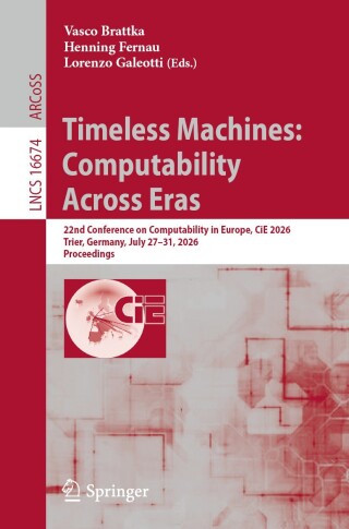 Imagen de portada: Timeless Machines: Computability Across Eras 9783032313478
