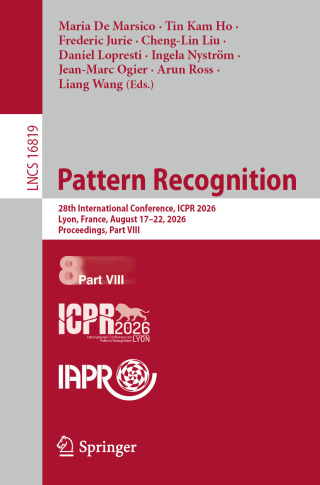 Cover image: Pattern Recognition 9783032314031