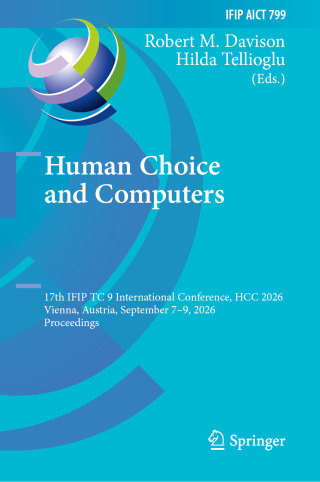 Titelbild: Human Choice and Computers 9783032340436