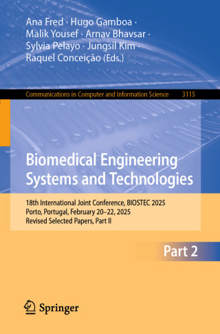 Imagen de portada: Biomedical Engineering Systems and Technologies 9783032344588