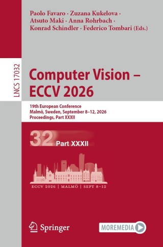 表紙画像: Computer Vision – ECCV 2026 9783032374318