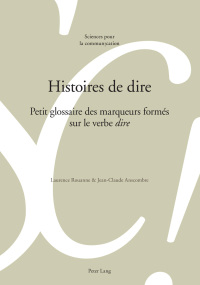 Cover image: Histoires de dire 1st edition 9783034320986