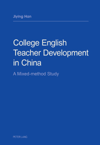 Omslagafbeelding: College English Teacher Development in China 1st edition 9783034321327
