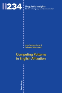 Immagine di copertina: Competing Patterns in English Affixation 1st edition 9783034327015