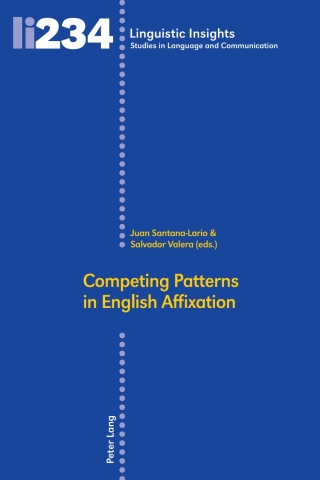 Cover image: Competing Patterns in English Affixation 1st edition 9783034327015
