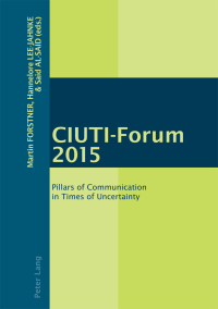 Cover image: CIUTI-Forum 2015 1st edition 9783034320238