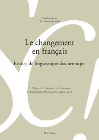 Imagen de portada: Le changement en français 1st edition 9783034312059