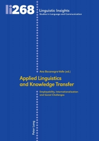 صورة الغلاف: Applied Linguistics and Knowledge Transfer 1st edition 9783034337144