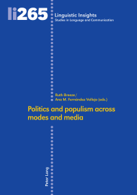 Titelbild: Politics and populism across modes and media 1st edition 9783034337076