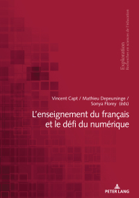 صورة الغلاف: Lenseignement du français et le défi du numérique 1st edition 9783034321976