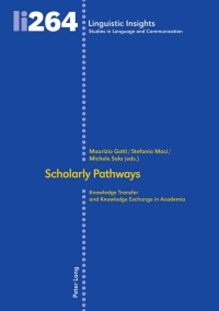 Imagen de portada: Scholarly Pathways 1st edition 9783034338608