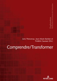 Cover image: Comprendre/Transformer 1st edition 9783034339797