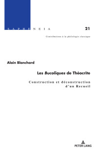 Cover image: Les Bucoliques de Théocrite 1st edition 9783034339827