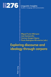 Omslagafbeelding: Exploring discourse and ideology through corpora 9783034339698