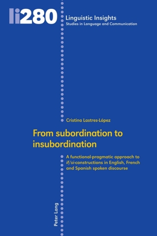 Cover image: From subordination to insubordination 1st edition 9783034342209