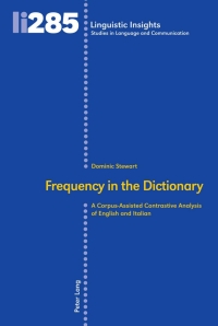 Cover image: Frequency in the Dictionary 1st edition 9783034343688