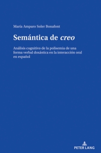 Cover image: Semántica de creo 1st edition 9783034343046