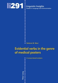 Cover image: Evidential verbs in the genre of medical posters 1st edition 9783034345217